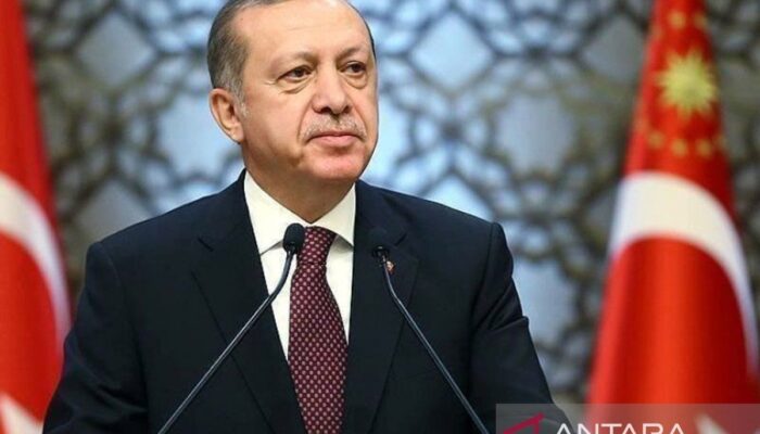 Presiden Erdogan serukan negara Muslim bersama-sama hentikan tanah Israel