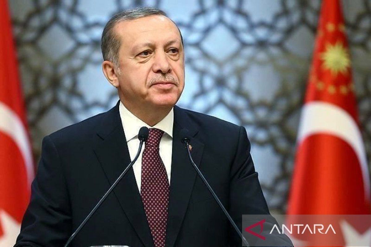 Presiden Erdogan serukan negara Muslim bersama-sama hentikan tanah negeri Israel