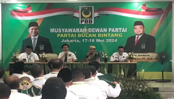 Gelar Musyawarah Dewan Partai, PBB Tentukan Calon Kepala Daerah dalam pemilihan kepala daerah 2024