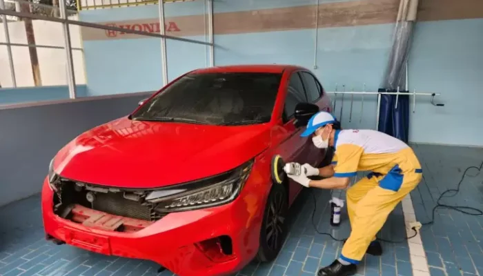 Honda Resmikan Layanan Bodi juga Cat dengan Teknologi Modern dalam Jaksel