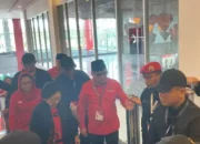 Megawati Tiba di Lokasi Rakernas V PDIP