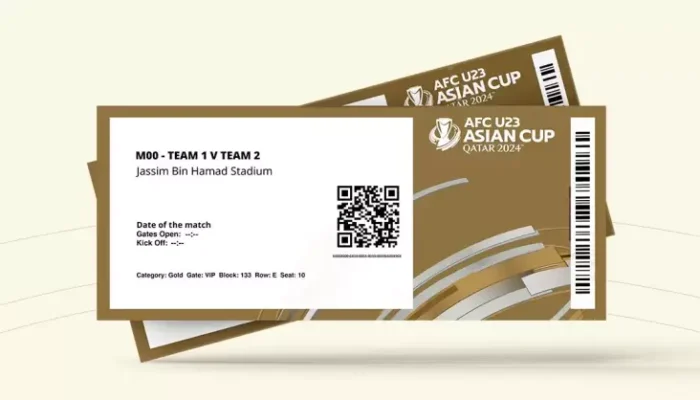 Piala Asia AFC U23 Hadirkan Tiket Emas Berteknologi Lanjutan