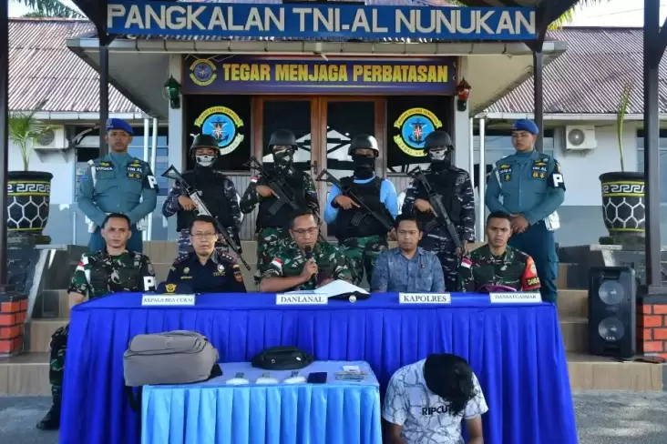 TNI AL Gagalkan Penyelundupan Narkoba Jaringan Internasional Asal Negara Negara Malaysia