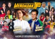 Raffi Ahmad juga Baim Wong akan beradu pada “Mendadak Free Fire”