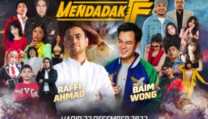 Raffi Ahmad juga Baim Wong akan beradu pada “Mendadak Free Fire”