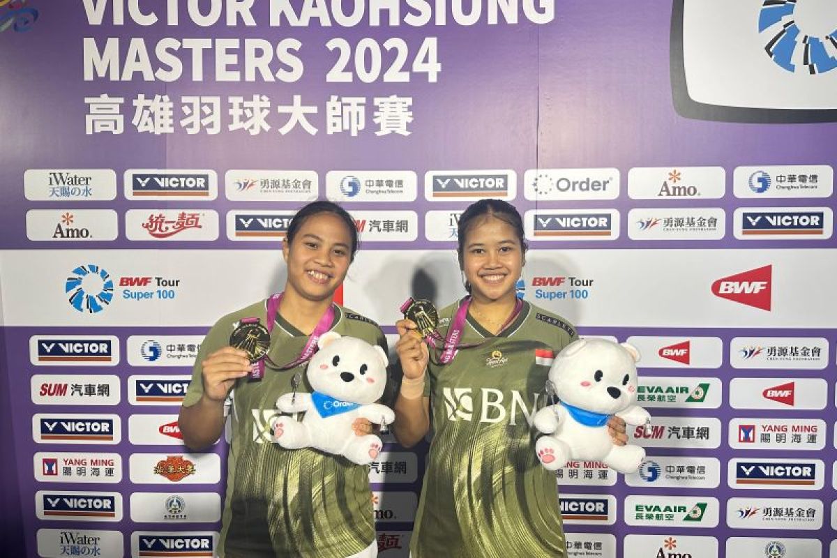 Jesita/Febi makin percaya diri usai raih penghargaan juara Kaohsiung Masters