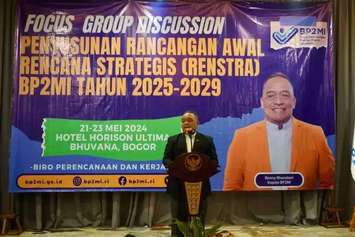 Buka FGD Penyusunan Renstra BP2MI 2025-2029, Benny Rhamdani: Gunakan Mistar Ukur yang tersebut yang disebutkan Tepat