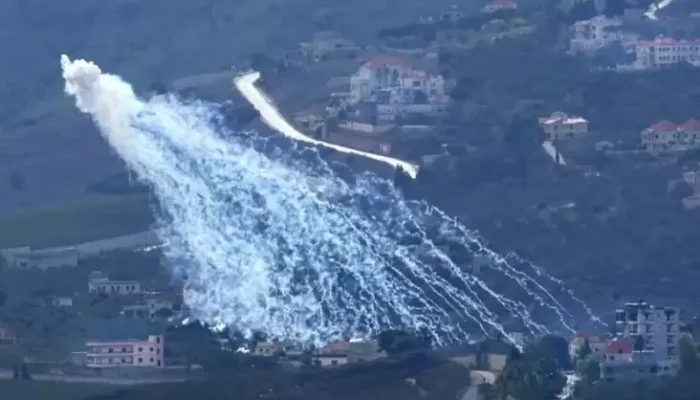 Horor, negeri Israel Serang 5 Daerah Perkotaan Lebanon dengan Bom Fosfor Putih yang dimaksud Bisa Bakar Daging Orang