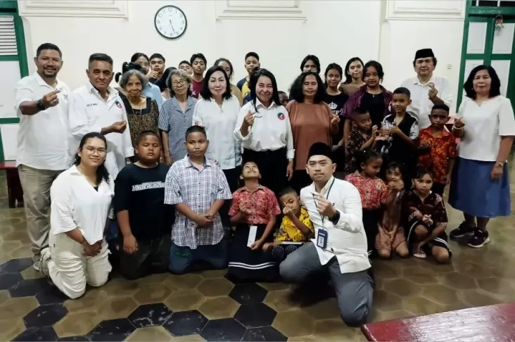 RPA Perindo Berbagi dengan Anak-anak pada di Panti Asuhan Bina Harapan Daerah Perkotaan Bogor