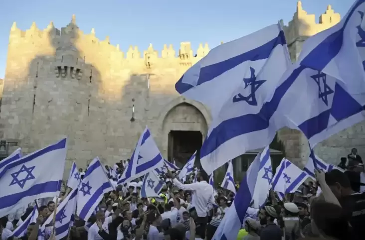 Warga Yahudi Gelar Pawai Bendera di Masjid Al Aqsa, organisasi gerakan Hamas Marah Besar