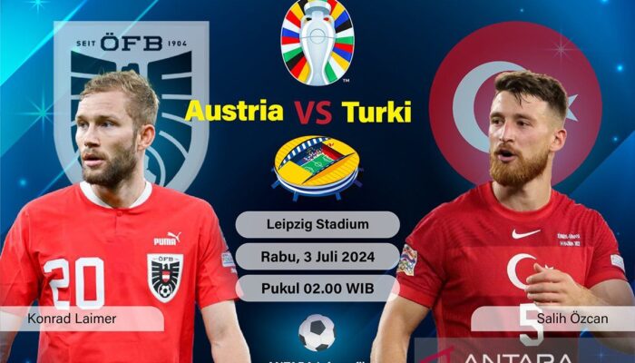 Austria vs Turki: Tarung seru antara dua regu rasa Jerman