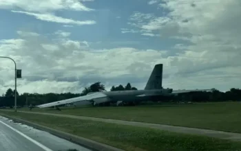 Badai Dahsyat Jatuhkan Pesawat Pengebom Nuklir B-52 Negeri Paman Sam