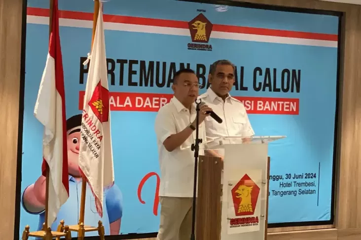 pemilihan gubernur 2024, Gerindra Bakal Deklarasikan Koalisi Banten Maju Pekan Depan