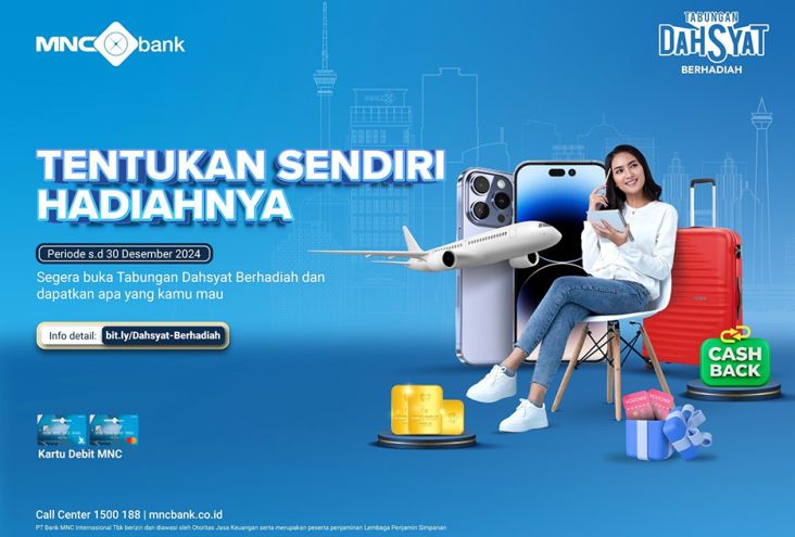 Serunya Nabung pada MNC Bank, Bisa Dapat Hadiah Langsung !