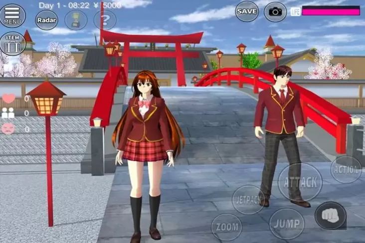 Cara Download juga Install Sakura School Simulator di di 233 Leyuan Tahun 2024